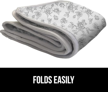 GORILLA GRIP Ironing Mat, Portable Iron Pad, Magnetic Cover