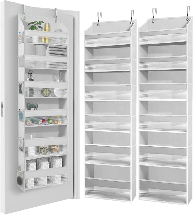 HOMELUX THEORY UPGRADED 6 Tiers Over The Door Organizer Hanging