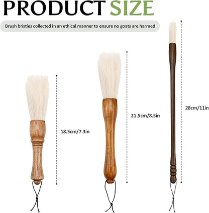 Cactus Plants Cleaning Brushes, Wooden Handles