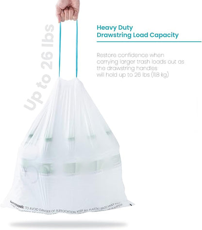 Home Zone Living 8 Gallon Kitchen Trash Bags
