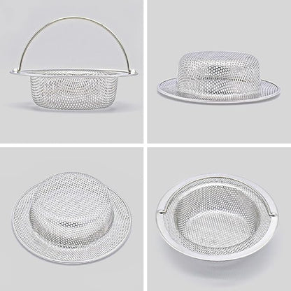 2 Pack Premium 304 Stainless Steel Kitchen Sink Strainer