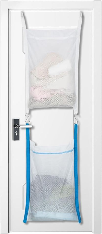 Over Door Large Mesh Laundry Hamper Bag