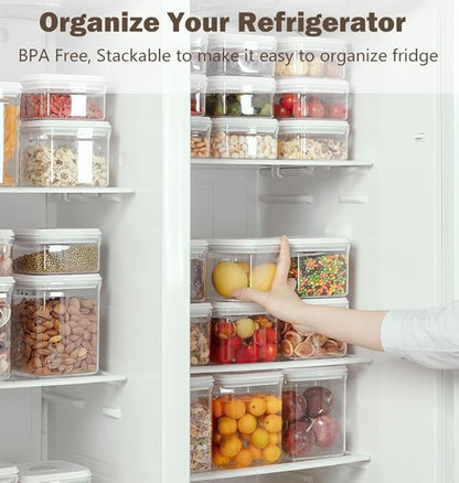 Pop Food Storage Containers Set Airtight Food Storage Containers