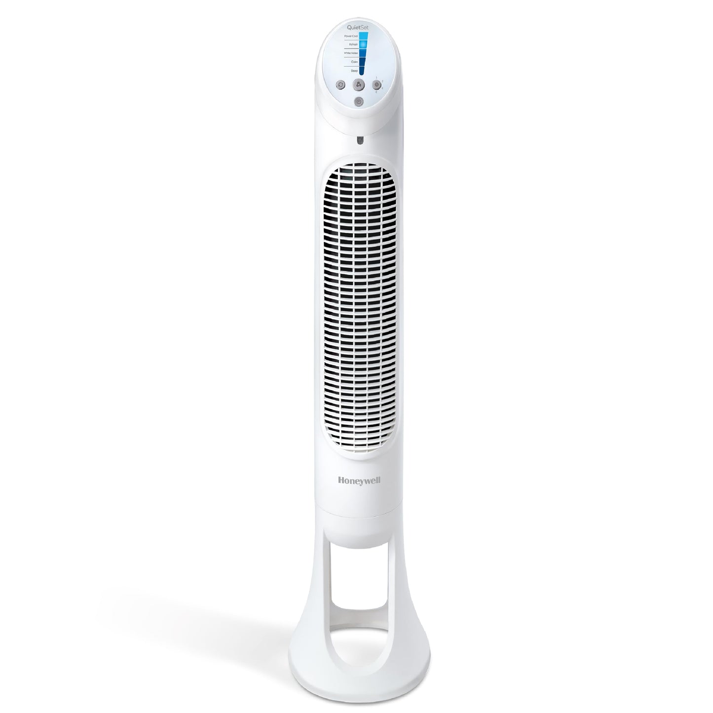 Honeywell QuietSet Whole Room Oscillating Tower Fan with Remote, White, HYF260