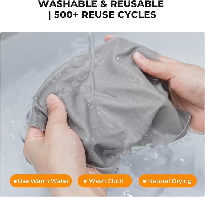 K&F CONCEPT 2 Pack Lens Cleaning Cloth | Microfiber Cleaning Cloth | Glasses