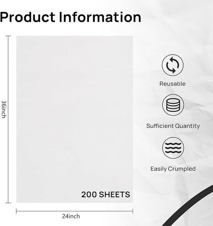 Large Moving Paper Packing Sheets 24x36 Inch Newsprint Paper for Packaging Moving Shipping Supplies, Wrapping Fragile Items, Pet Cage Liners 10.8LB