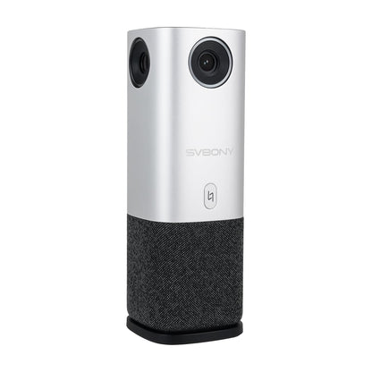 SVBONY SVN A1 360 Camera for Conference Room, 5MP 1080P HD Webcam with AI Driven Speaker Tracking,16.5 FT Mic Pickup, Noise Cancellation,Plug & Play, Compatible with Zoom/Teams/Meet for Small Meeting