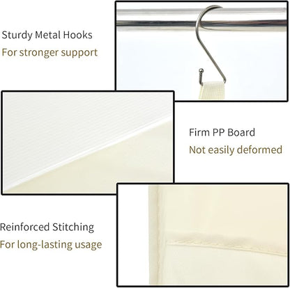 GRANNY SAYS 4-Shelf Hanging Organizer, Closet Hanging Shelves, Space Saver