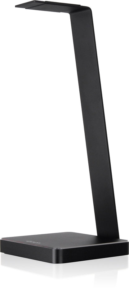 LUXA2 E-One Black Solid-Metal Aluminum Universal Gaming Headphone Stand/Hanger/Holder for Beats, Senheiser, Sony, Bose, Philips, Audio-Technica, Plantronics, Shure, Jabra, JVC, JBL, AKG, DJ, Gaming Headsets Display HO-HDP-ALE1BK-00