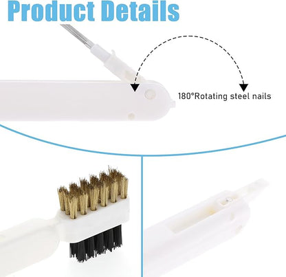Kitchen Cleaning Scrub Brush Deep Gas Stove Brass Wire Brush