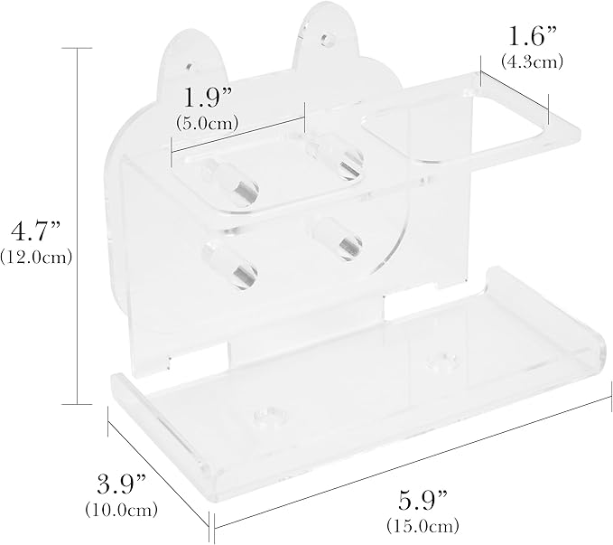 Electric Toothbrush Holder Wall Mounted, Electric Toothbrush Cord Organizer