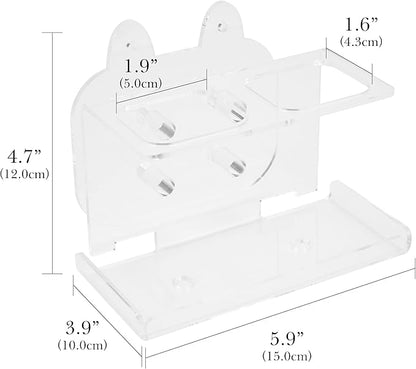 Electric Toothbrush Holder Wall Mounted, Electric Toothbrush Cord Organizer