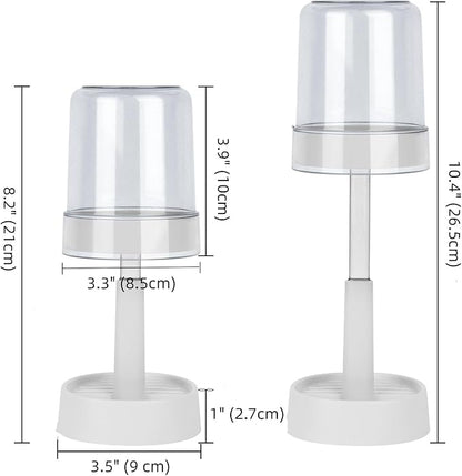 Covered Toothbrush Holder with Cup