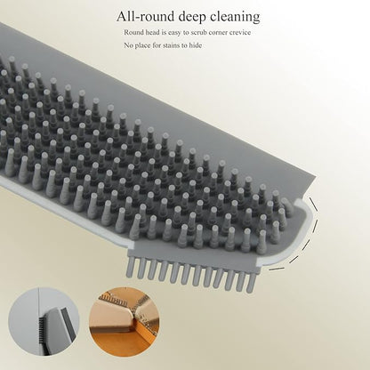 Multifunctional Cleaning Brush 2 Pcs Silicone Cleaning Brush Small Crevice