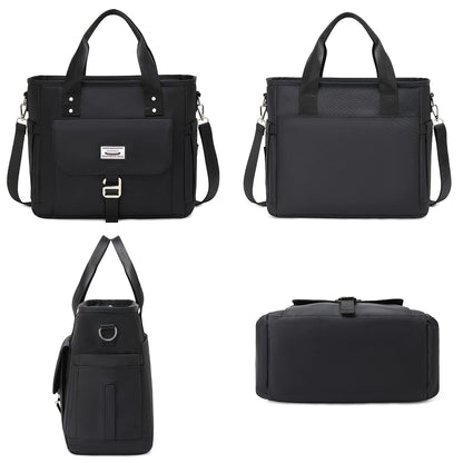 Weitars Insulated Lunch Bag for Men Women,Leak Proof Lunch Box for Work,Extra Large Lunch Tote Bag With Removable Shoulder Strap with Side Pockets,Reusable Lunch Cooler Purse For Picnic Hiking
