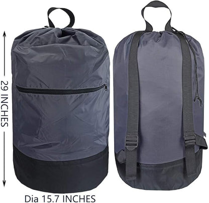 Washable Laundry Bag Backpack