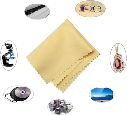 Microfiber Screen Cleaning Cloths, HTTX 4-Pack 6 x 7 inches