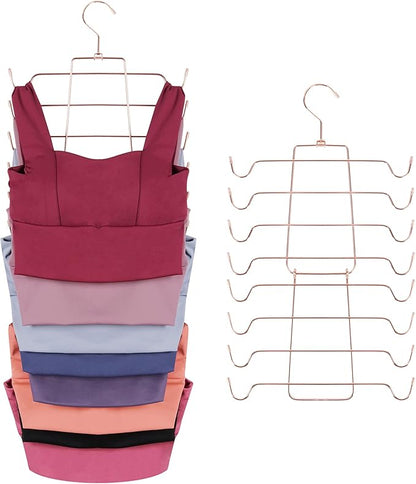 ZEDODIER 2 Pack Tank Top Hanger Space Saving, Bra Hangers