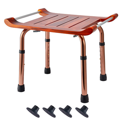 Teak Shower Bench Stool Chair Seat for Inside Shower Bath Sauna, for Elderly and Disabled
