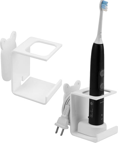 Electric Toothbrush Holder Wall Mounted, Electric Toothbrush Cord Organizer