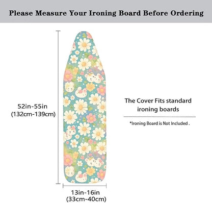 Ironing Board Cover, Universal Stretchy Stain Reisstant Protector