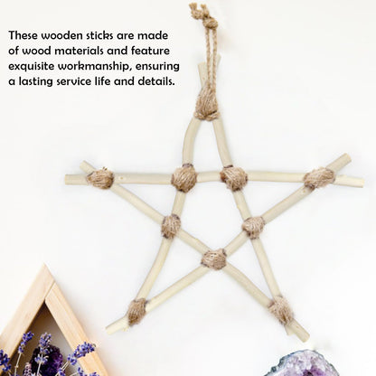 50Pcs Natural Twigs, Driftwood Branches, Unfinished Timber Rods for Model Making, Home Decor & Art Supplies (White 30CM)