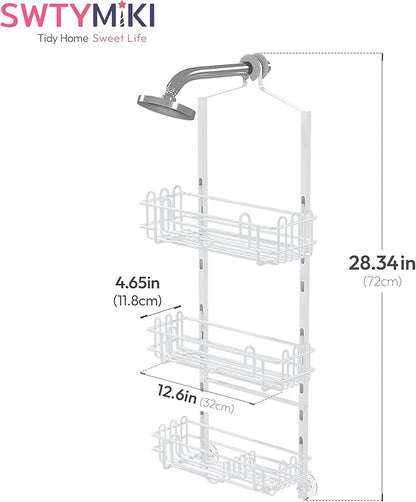 SWTYMIKI Shower Caddy Hanging Organizer