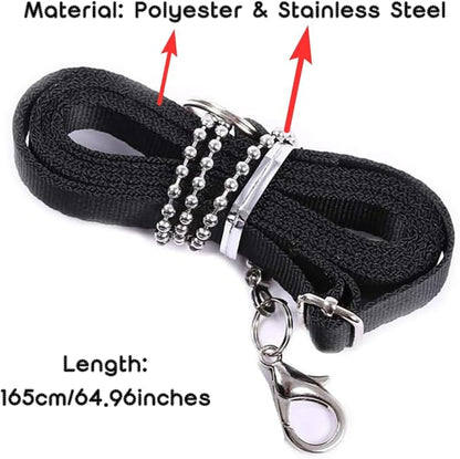 3 Pack Squirrel Harness and Leash Set - Adjustable Traction Rope Strap Anti-Biting Chain,Small Animal Training Walking Vest Leash for Squirrel Gerbil Chinchilla Rat (Brown)