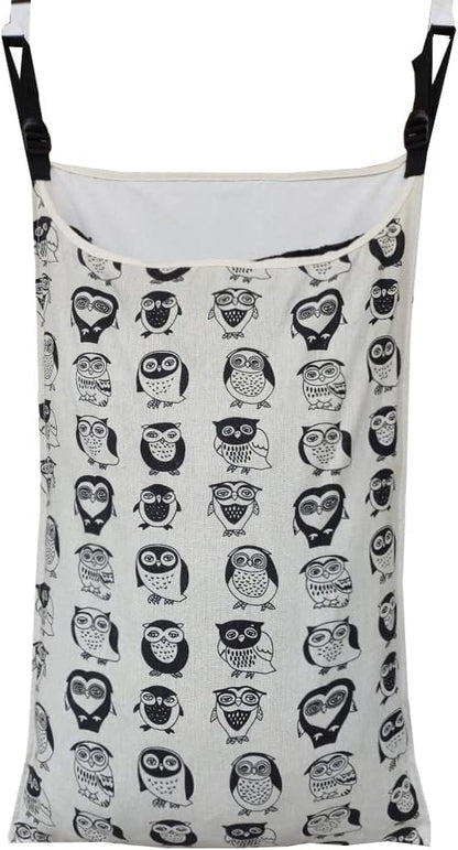 Adjustable Space Saving Door Hanging Laundry Hamper Bag