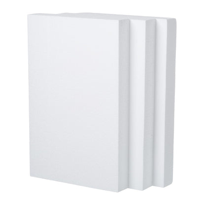 Crafare 17X11X2 Inch Craft Foam Blocks 3 Pack Polystyrene Foam Sheet DIY Crafting Rectangle for Arts School Projects Sculptures Floral Arrangements Modeling and Centerpieces