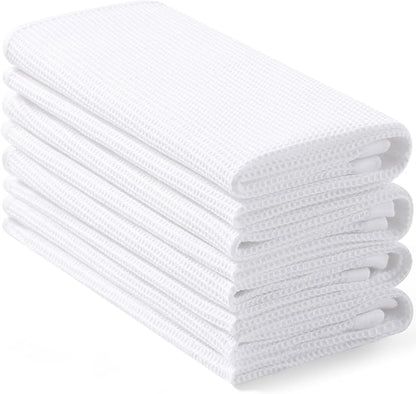 Homaxy 100% Cotton Waffle Weave Kitchen Towels