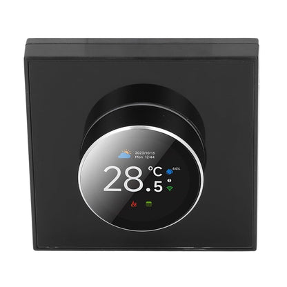 Tuya Smart Thermostat with Rotating Knob 1.32in TFT DisplayWiFi Enabled, Voice Control Compatible (Alexa/Google), Remote Temperature Control for Home HVAC Systems