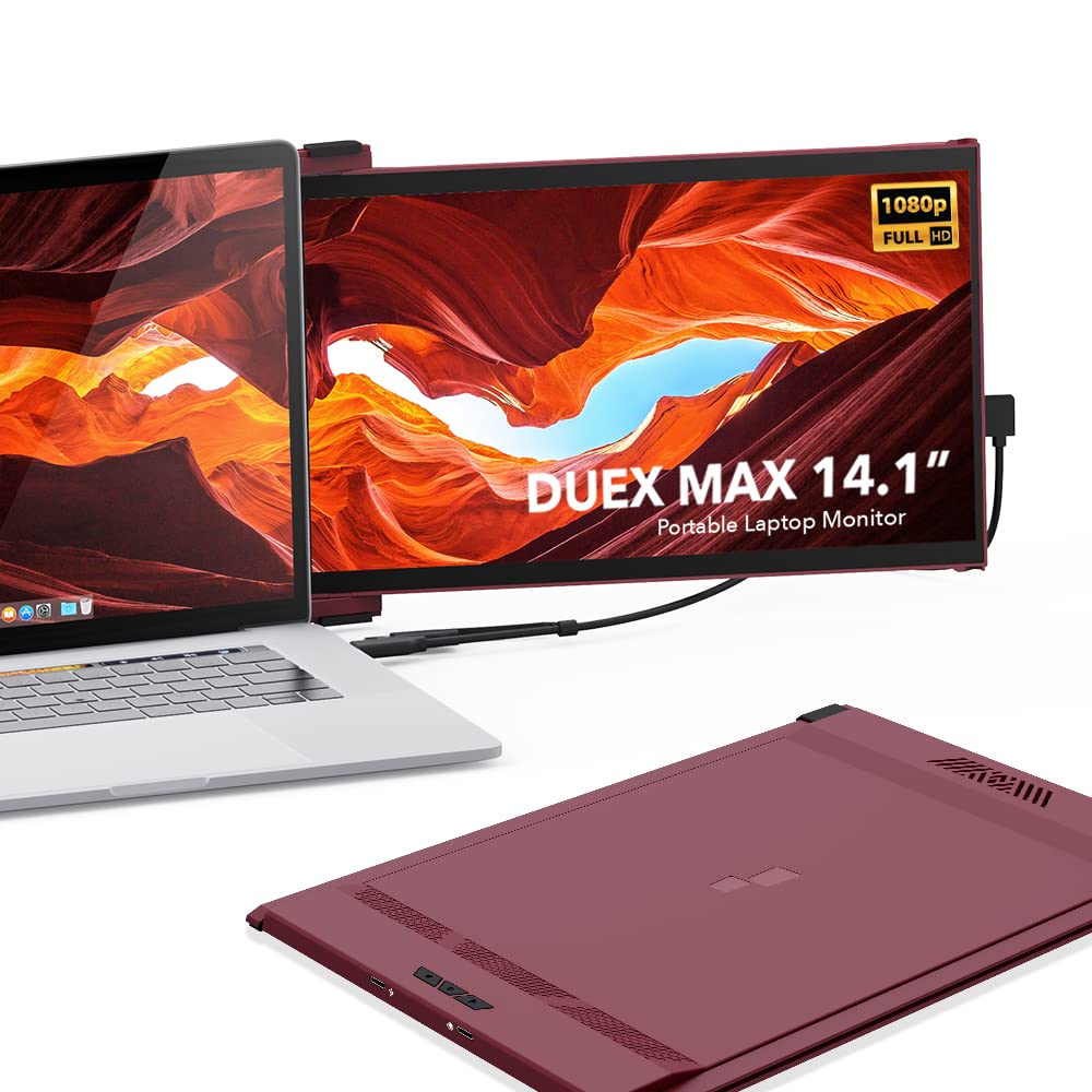 Mobile Pixels Geminos (2 x 24 inch) IPS Dual Stacked Computer Monitors with 65W USB-C Charging, 1080P Webcam&Speakers, All-Inclusive Workstation PC Monitor, USB-A/USB-C/HDMI, Ergo Design(2 Monitors)