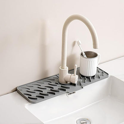 Silicone Faucet Splash-Proof pad, Universal Faucet Cover, Suitable
