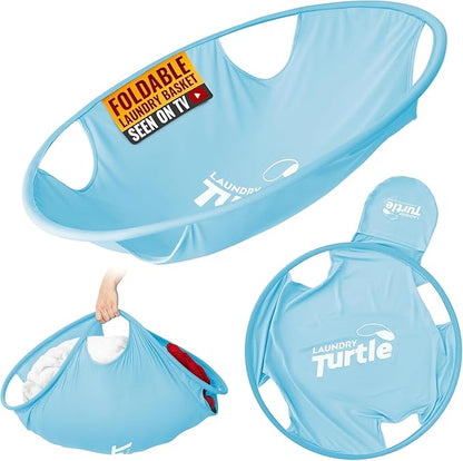 Laundry Turtle Collapsible Laundry Basket | Revolutionary Foldable Laundry