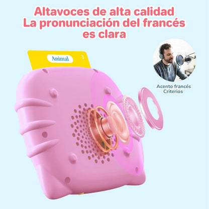 Spanish & English Talking Flash Cards for Toddlers, 510 Sight Words Bilingual Flash Cards, ABC & Number Learning Toys, Montessori Toys, Speech Therapy Toys, Children's Sensory Preschool Birthday Gifts