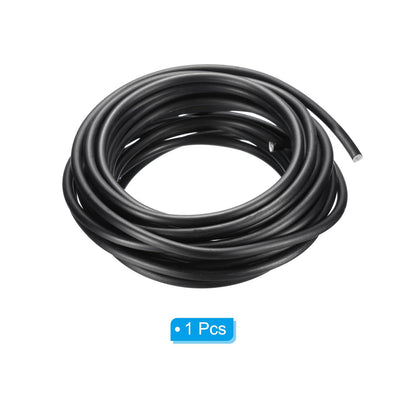 PATIKIL 6mm Bonsai Training Wire, 1 Roll Floral Wire Stems Anodized Aluminum Tree Wire 16.4 Feet Total for Gardening Branch Fixing, Black