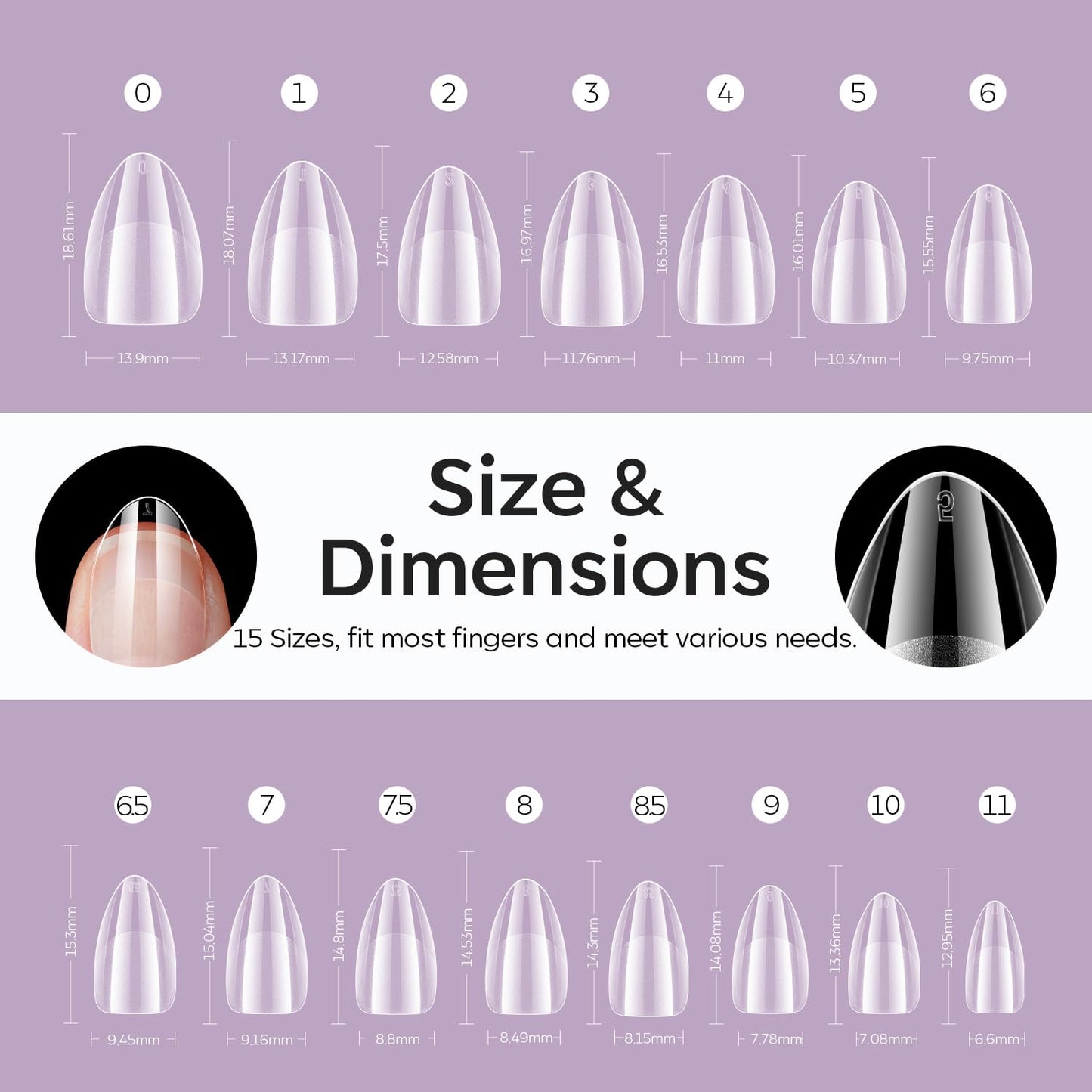 modelones 9 in One Gel Nail Glue Brush On Nail Glue 15 ml for Tips, Rhinestones, Base Coat, Blooming Art Gel Kit for Press on Nails Acrylic Tips U V Lamp Needed 2Pcs