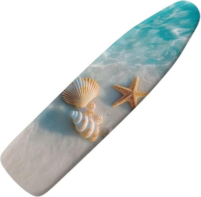 Standard Size Ironing Board Cover Protector Shell Starfish Beach Print Ironing