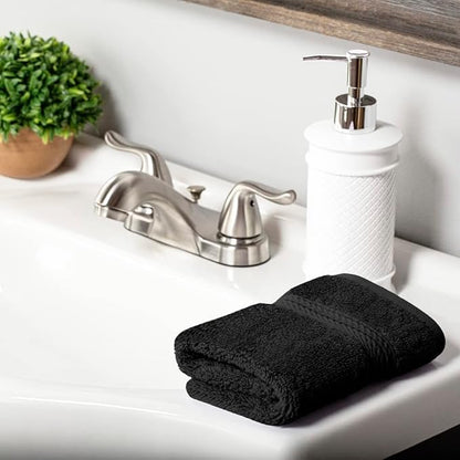 Superior Solid Egyptian Cotton Face Towel Set