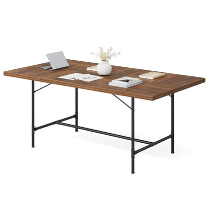 LITTLE TREE 6FT Conference Table, Rectangle 70.8" W x 35.4" D Meeting Table, Seminar Table for Office Conference Room
