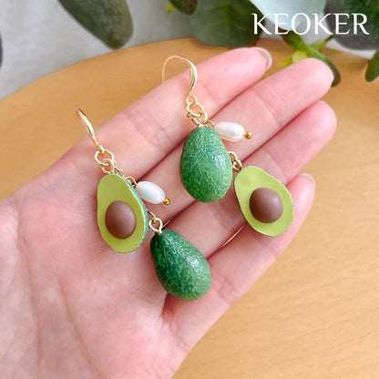 Keoker Fruit Polymer Clay Earring Molds, 3D Shape Silicone Molds for Clay, Polymer Clay Tools
