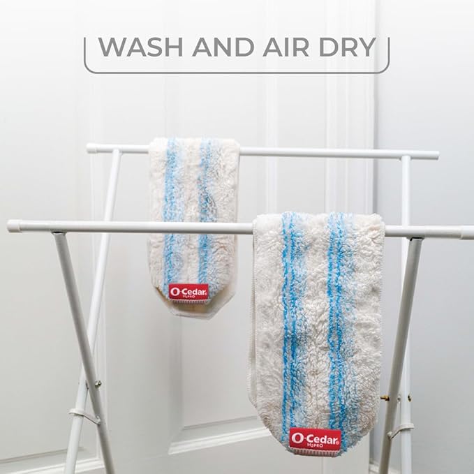 O-Cedar H2prO Flat Mop System | Quick Cleaning Tool | Clean