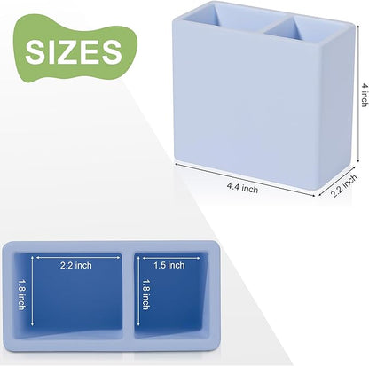 Diatomite Toothbrush Holder 2 Slots Tooth Brush Holder