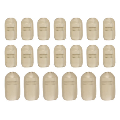 SING F LTD 100pcs Carp Fishing Swivel Stop Beads Feeder Coarse Spinner Swivel Suitable for Tackle Quick Change Spinner Fishing Accessories Kit (5x9mm, 4x7mm)