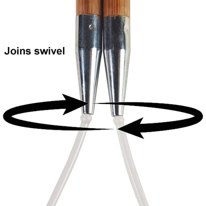 ChiaoGoo Bamboo Patina 40 inch (102cm) Circular Knitting Needles US Size 2 (2.75mm) 2040-2 with Stitch Holder