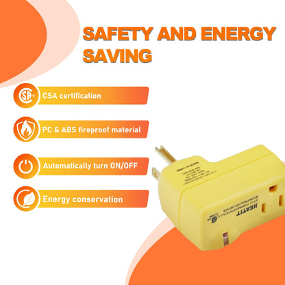 HEATIT ET-21 Freeze Thermostatically Controlled Outlet On at 38F /Off at 50F ET-21-1 1PCS