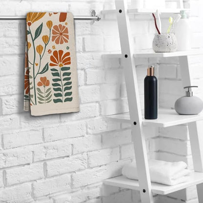 Boho Floral Hand Towels