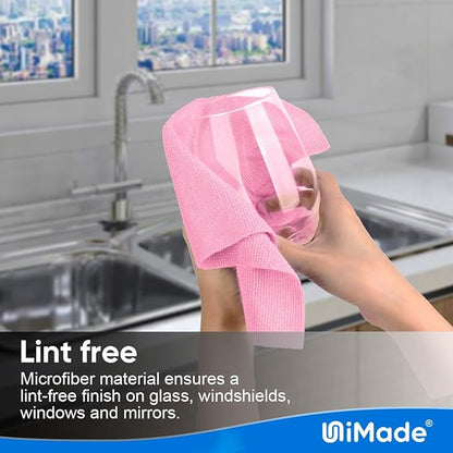 Microfiber Cleaning Cloth, 10 Pack Reusable Microfiber Towels