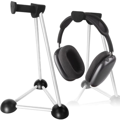 AJKTHGE Headphone Stand, Desktop Headset Holder, Desk Earphone Stand, Gaming Headsets, for SteelSeries/Logitech/HyperX/Sony/Beats/Sennheiser/Anker/Xbox, and All Headphones.(Red) (Black)